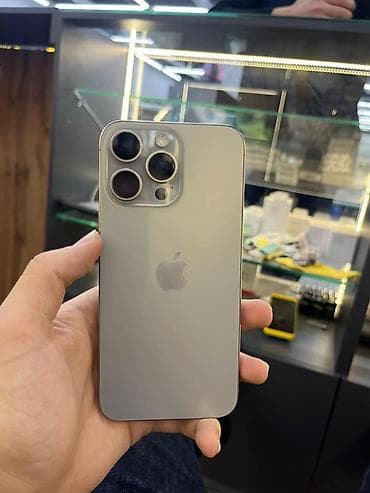 12 pro: IPhone 15 Pro Max, 256 ГБ, Natural Titanium, 83 % — 1
