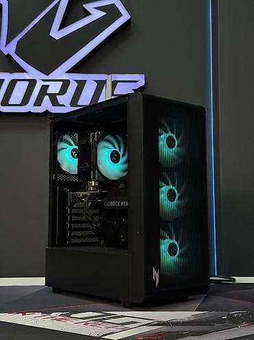 Компьютер, ядер - 6, ОЗУ 16 ГБ, Игровой, AMD Ryzen 5, NVIDIA GeForce RTX 5070, NVMe