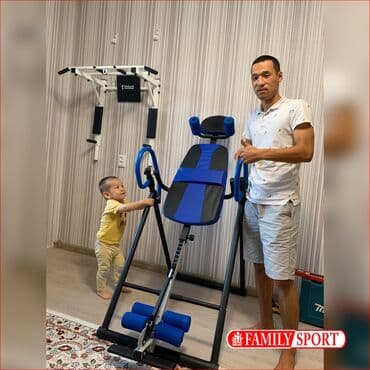 тренажер гиперэкстензия купить бу: Инверсионный стол цена со скидкой 14.000 тыс (новый в упаковке) Он — 2