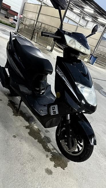 скутеры велосипеды: Скутер City 50/80 (аналог Honda Dio/ZX) в стильном черном цвете — 2