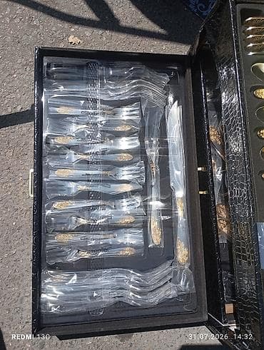 ножи: Набор столовых приборов Zepter - Полный сервиз из нержавеющей стали — 1