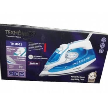 утюг с парогенератором ariete: Утюг ТЕХНОМИ. Мощность 2600ВТ. Объём резервуара для воды 270мл — 2