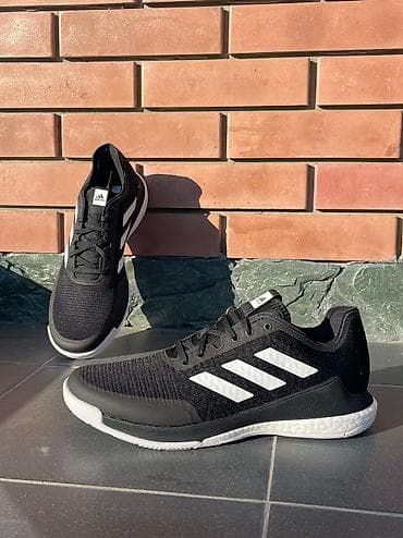 Мужские кроссовки, 41, 40.5, Adidas, Новый, цвет - Черный, Бесплатная доставка