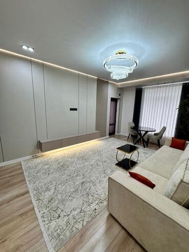 сдаю квартиру 2х ком в бишкеке район пишпек: 2 комнаты, 57 м², Элитка, 14 этаж, Дизайнерский ремонт — 14