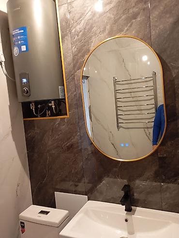 колонка вода: Укладка плитки и сантехника, электричество, венецианка делаем — 5