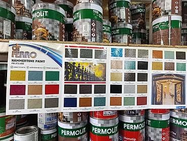 Клей: Молотковая краска по металлу (Hammered Paint) — банки 2,2–2,5 л — 7