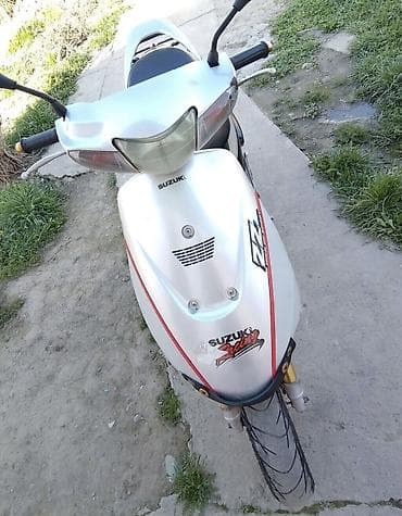 Мототехника: Тип скутера Suzuki, 50 куб. см, Бензин, Б/у — 6