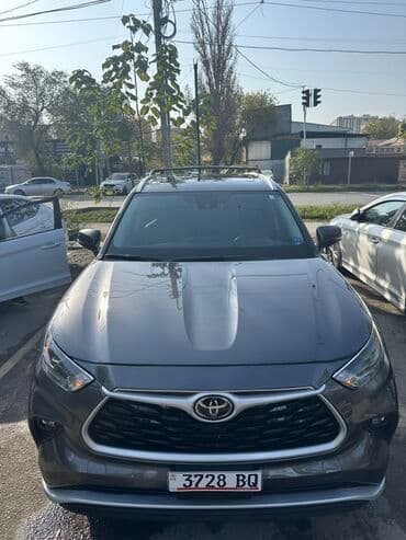 срочно продаю в связи с переездом: Toyota Highlander: 2023 г., 3.5 л, Автомат, Бензин, Жол тандабас — 3
