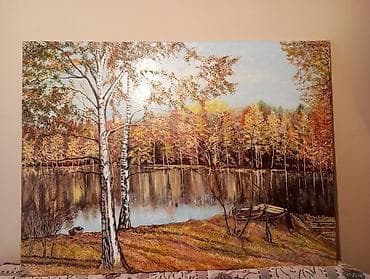 живопись маслом пейзаж: Авторские картины маслом — пейзажи - Сюжеты: горное озеро с — 8