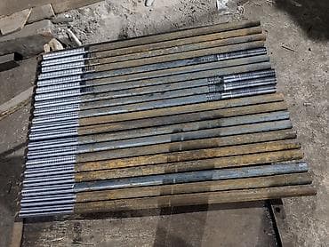 металическая сетка: Анкерные болты из стальной арматуры - Тип: прямые и Г‑образные анкера — 2