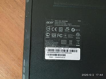 tab 9: Ноутбук Acer Aspire 5733 (модель PEW71) - Диагональ экрана: 15.6" - — 2