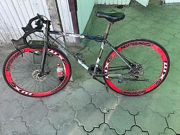 fixed gear: Городской/шоссейный велосипед с дисковыми тормозами - Рама: стальная — 3