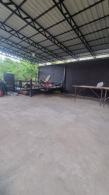 мебель для сада бишкек: Навес, Другая форма, Металл, Профнастил — 4