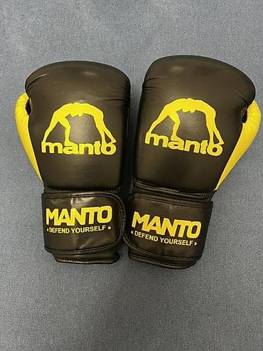 муай тай шорты: Боксерские перчатки MANTO “Defend Yourself” Вес: 10 oz (маркировка на — 1