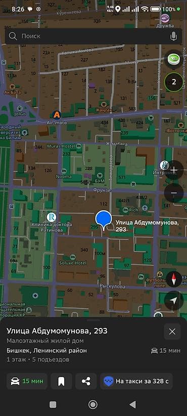 3 комнаты, 65 м², Филармония at lalafo.kg 3 комнаты, 65 м², Филармония