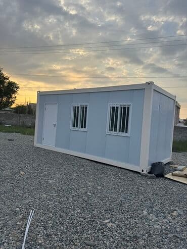 дом с теплым бассейном: Модульный Дом 6×3м — для жизни, работы и отдыха! 📏Площадь 18 м² 🧱 — 2