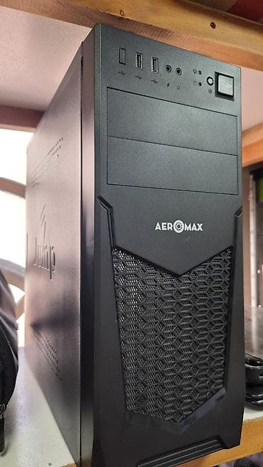 atx: Корпус ПК, Б/у, Aeromax, ATX, цвет - Черный — 3