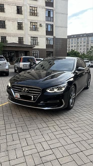 машина жыгули: Hyundai Grandeur: 2017 г., 3 л, Автомат, Газ, Седан — 1