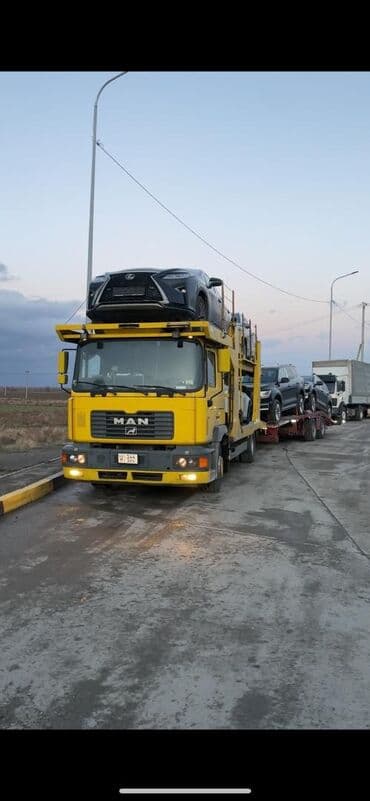 двухосные прицепы для легковых автомобилей бу: Тягач, MAN, 2004 г., Автовоз — 2