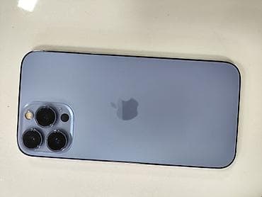 IPhone 13 Pro Max, Б/у, 256 ГБ, Blue Titanium, Чехол, 72 %