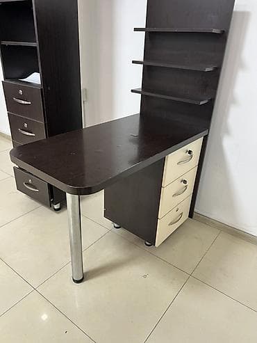 мебель аптека: Комплект офисной мебели, Тумба, ДСП, цвет - Коричневый — 1