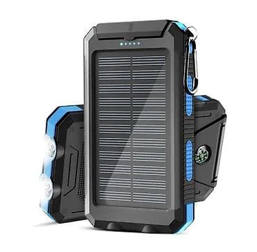 Техника и электроника: Солнечное переносное зарядное устройство (power bank) KFKB ZKD-04 - — 1