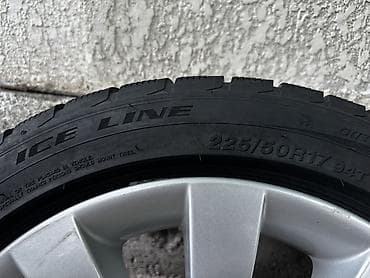 Дөңгөлөктөр монтажда 225 / 50 / R 17, Кыш, Комплект, Жеңил унаалар, Куйма — 3