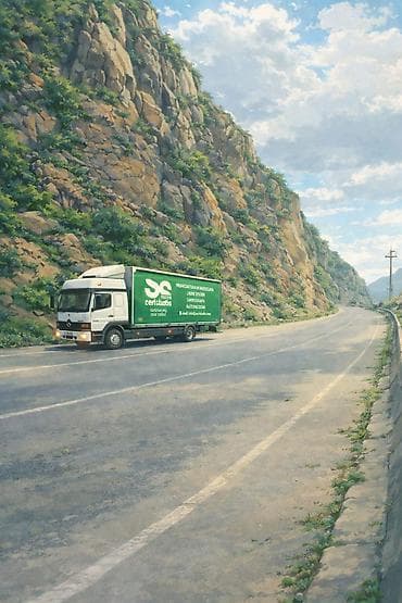 Грузовые перевозки тентованным фургоном - Автомобиль: тентованный