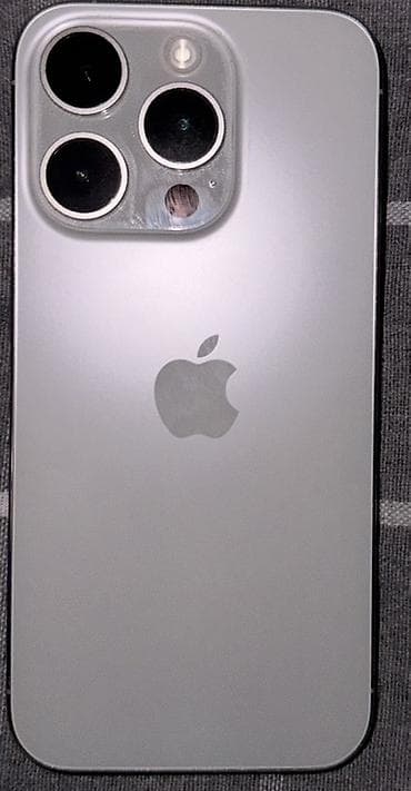 pixel 8: IPhone 15 Pro, Б/у, 256 ГБ, Natural Titanium, 83 % — 1