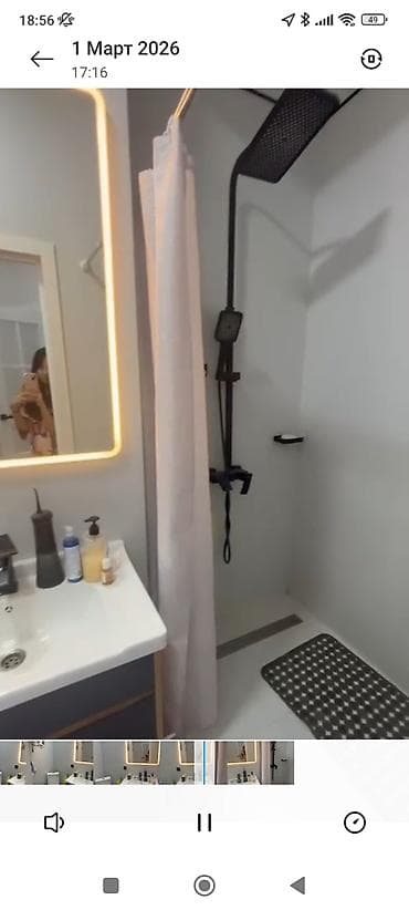 2 комнаты, 60 м², 5 этаж, Дизайнерский ремонт