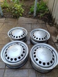 диски опель зафира: Железные Диски R <13 Комплект, отверстий - 4, Б/у — 1