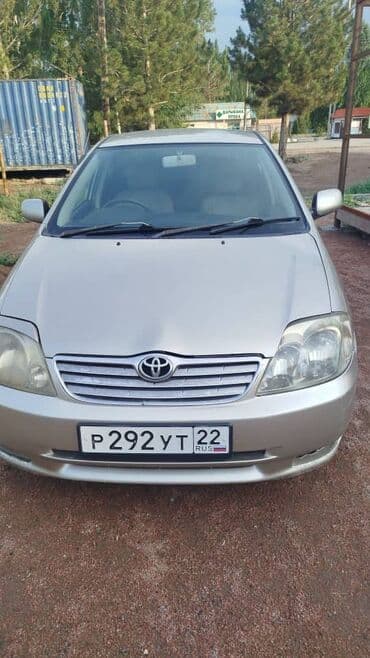 авто в аренду с последующим выкупом в бишкеке: Toyota Corolla: 2001 г., 1.5 л, Автоматтык, Бензин — 3