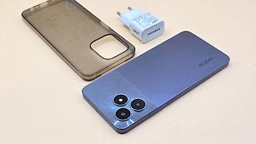 a 20 s: Realme Note 50, Б/у, 256 ГБ, цвет - Синий, 2 SIM — 1