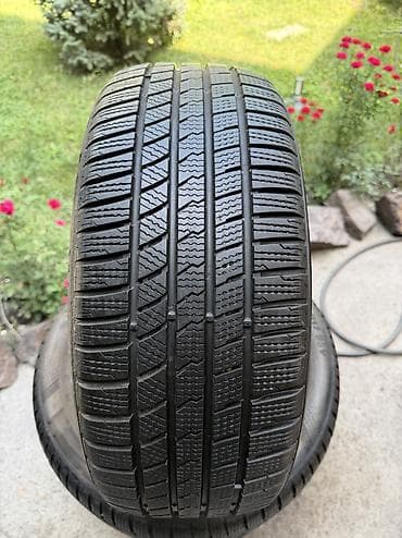 17: Шины 215 / 50 / R 17, Зима, Б/у, Комплект, Легковые, Корея, Kumho — 2