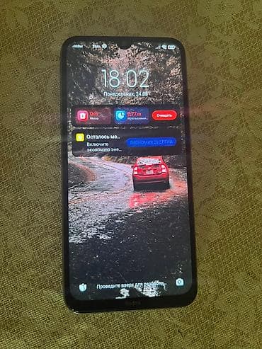 redmi play: Redmi, Redmi Note 8, Б/у, 32 ГБ, цвет - Голубой — 1