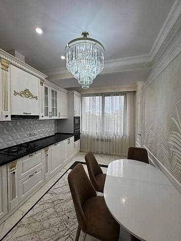 mega hous: 3 комнаты, 121 м², Элитка, 5 этаж, Дизайнерский ремонт — 8