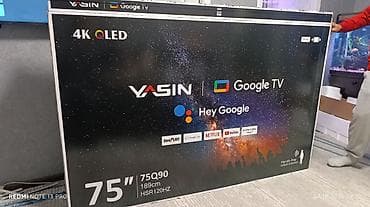 sharp aquos: Акция Телевизор yasin 75q90 195 см 75" 4k (google tv) - описание: в — 9