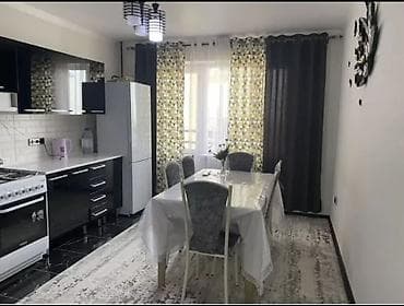 Квартиры: 1 комната, 51 м², 106 серия улучшенная, Кок-Жар мкр 106 серия улучшенная, 8 этаж, Евроремонт — 6