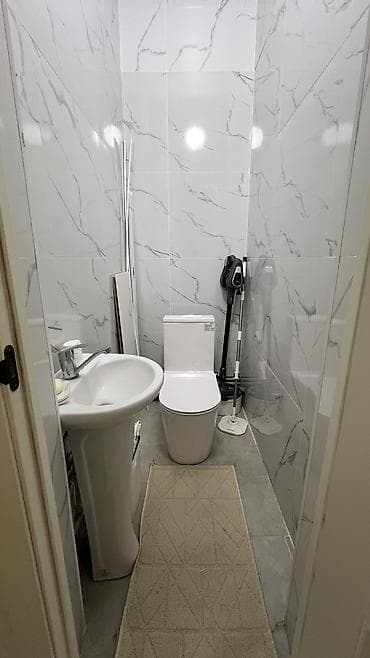 osh flat: 2 комнаты, 75 м², Восток-5 мкр Индивидуалка, 2 этаж, Евроремонт — 9