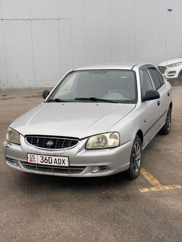 машина в бишкек: Hyundai Accent: 2006 г., 1.5 л, Автомат, Бензин, Седан — 1