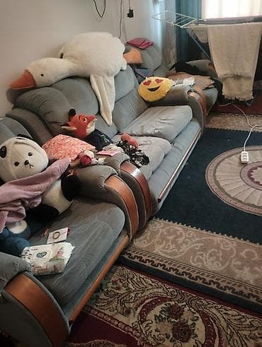 арка дома фото: Комплект мягкой мебели, цвет - Серый — 1