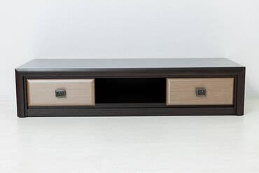 аквариум с тумбой: Тумба под ТВ 2Я, коллекции Коен МДФ, Штрокс Темный, БРВ Брест — 3