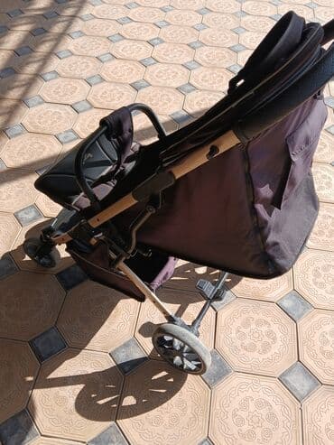 прогулочную коляску simplicity: Коляска, цвет - Черный — 4