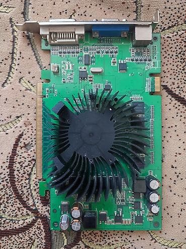 Видеокарта для ПК, Б/у, NVidia, GeForce GT, До 2 ГБ
