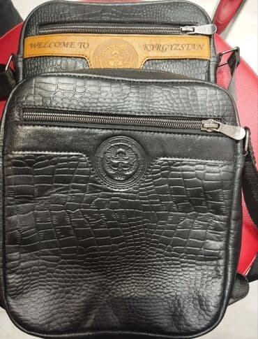 Мужская одежда: Барсетка, Материал: Натуральная кожа, Застежка на молнии, Моющийся материал, Оригинал, Новый — 2