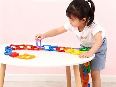 lego technic: Развивающий набор «Сенсорные звенья» для детей - Яркие пластиковые — 3