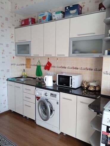 долго срочная квартира бишкек: 2 комнаты, Собственник, Без подселения, С мебелью полностью — 4