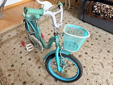 Детский велосипед, 4-колесный, 4 - 6 лет, Для девочки, Б/у at lalafo.kg Детский велосипед, 4-колесный, 4 - 6 лет, Для девочки, Б/у