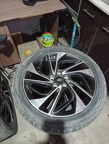 c max: Колеса в сборе 245 / 45 / R 19, Зима, Б/у, Комплект, Легковые, Литые, отверстий - 5 — 1