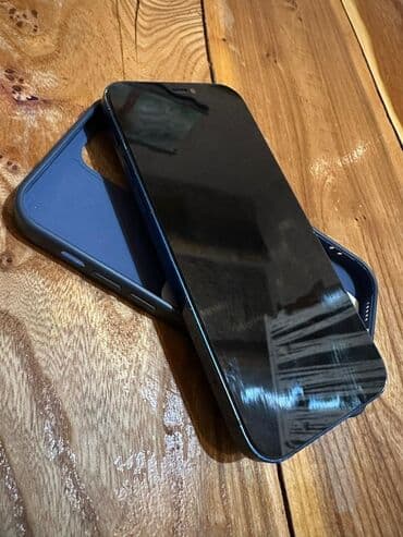 iphone 14 pro max купить бишкек: IPhone 12, Синий, Чехол — 1